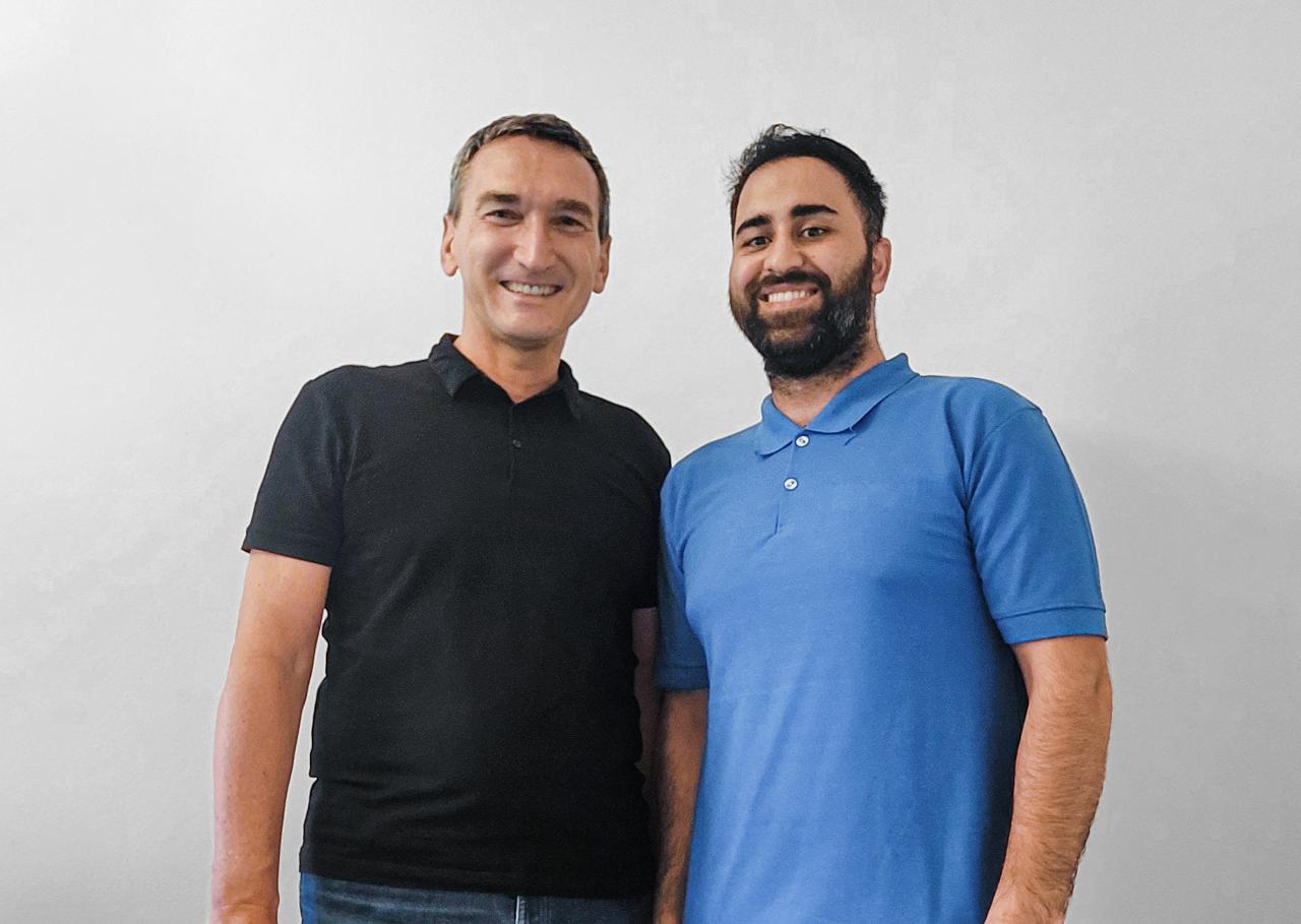 Thomas Fallgatter und Herr Hussaini