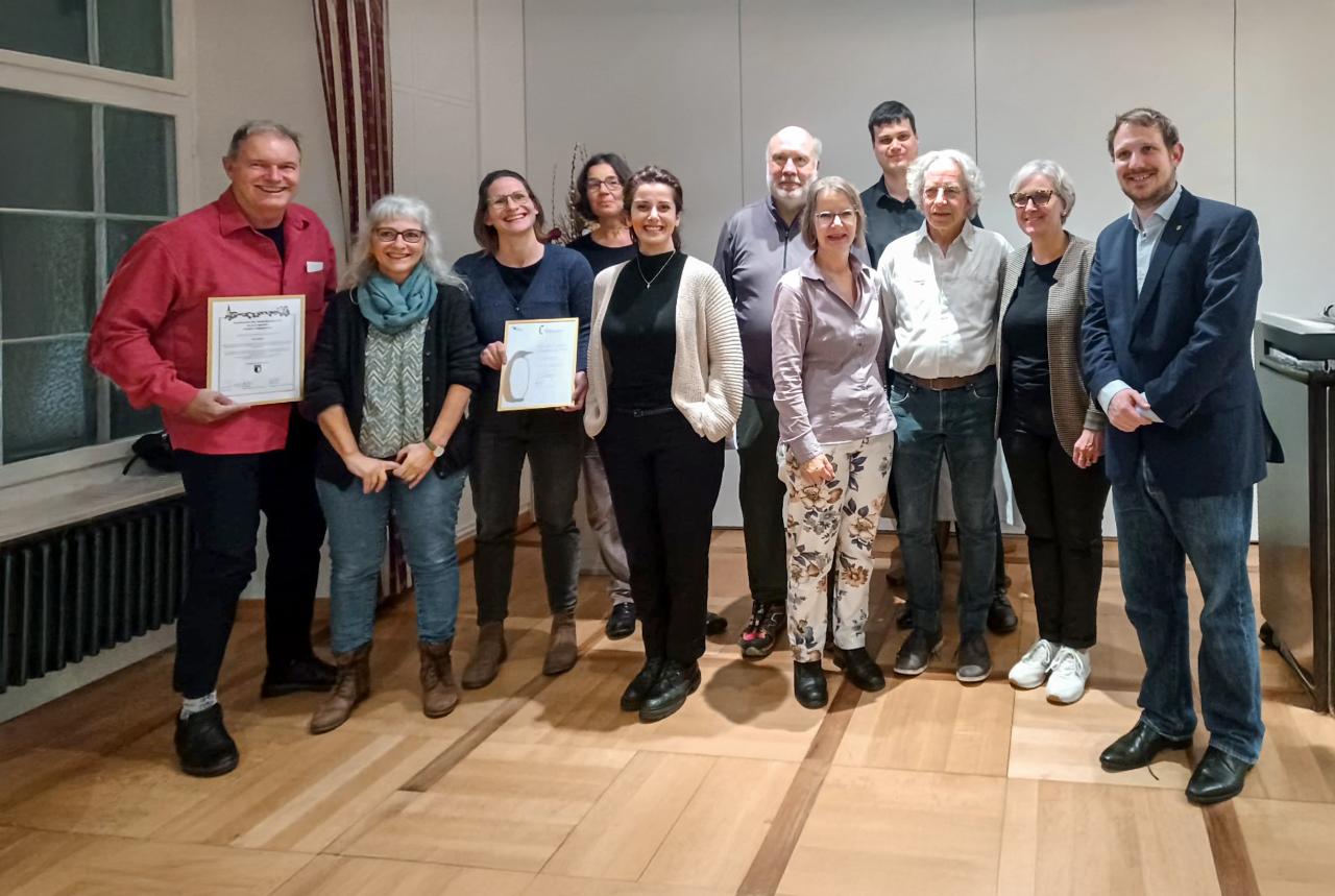 Gruppenbild Verleihung Sozialpreis
