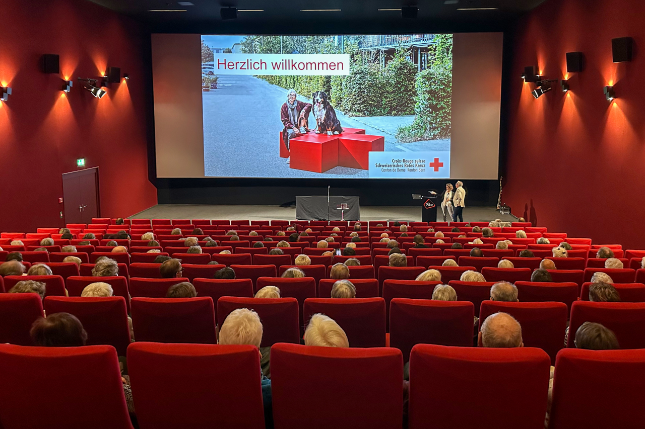 Mitgliederanlass im Kinosaal