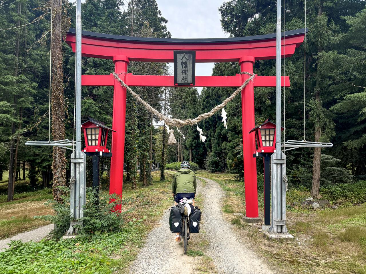 Christoph Müller auf seiner Veloreise durch Japan